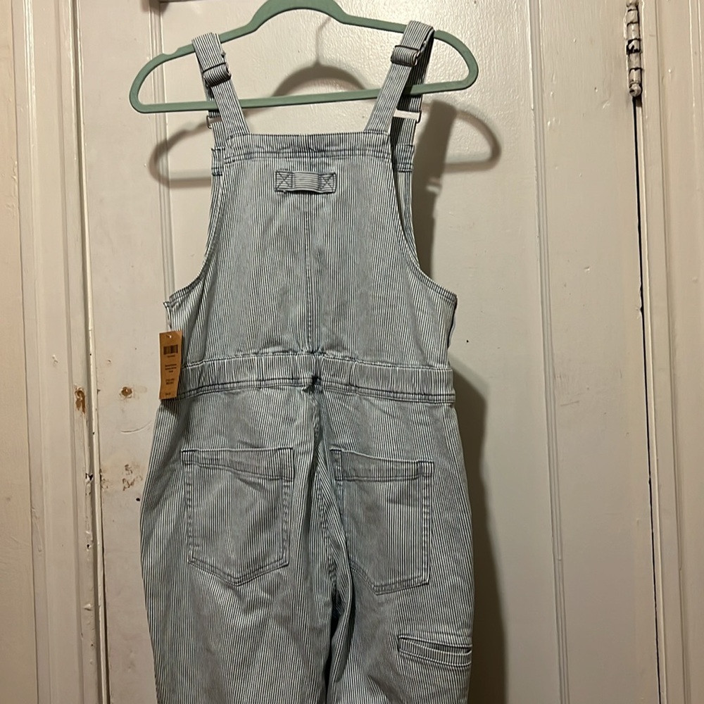 Duluth Trading Co Light Wash Denim Overalls - Pale Blue - Picture 8 of 8
